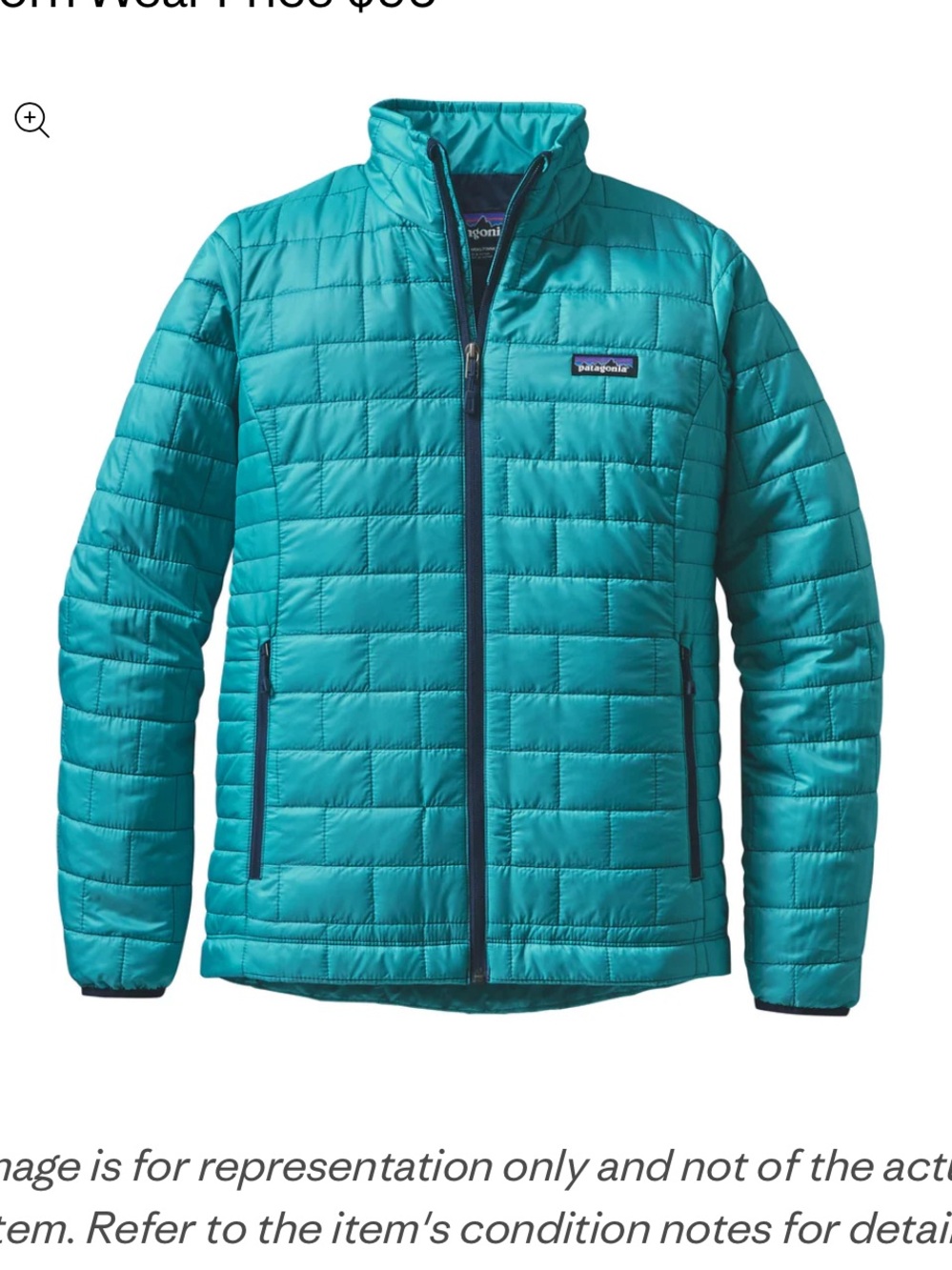 Patagonia Teal Nano Puff® Jacket - Lightweight Insulated Coat